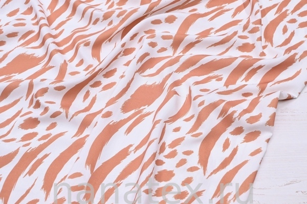 ТКАНЬ ПЛАТЕЛЬНАЯ ШТАПЕЛЬ 1597/200341 Энимал беж