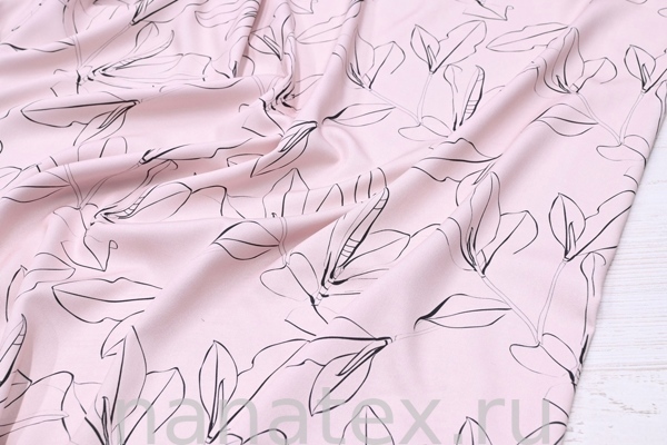 ТКАНЬ ПЛАТЕЛЬНАЯ ВИСКОЗА ТВИЛ 1430/200179 Графит на пудре