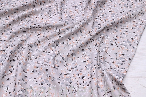 ТКАНЬ ПЛАТЕЛЬНАЯ ВИСКОЗА ТВИЛ 1430/200264 серо-бежевый